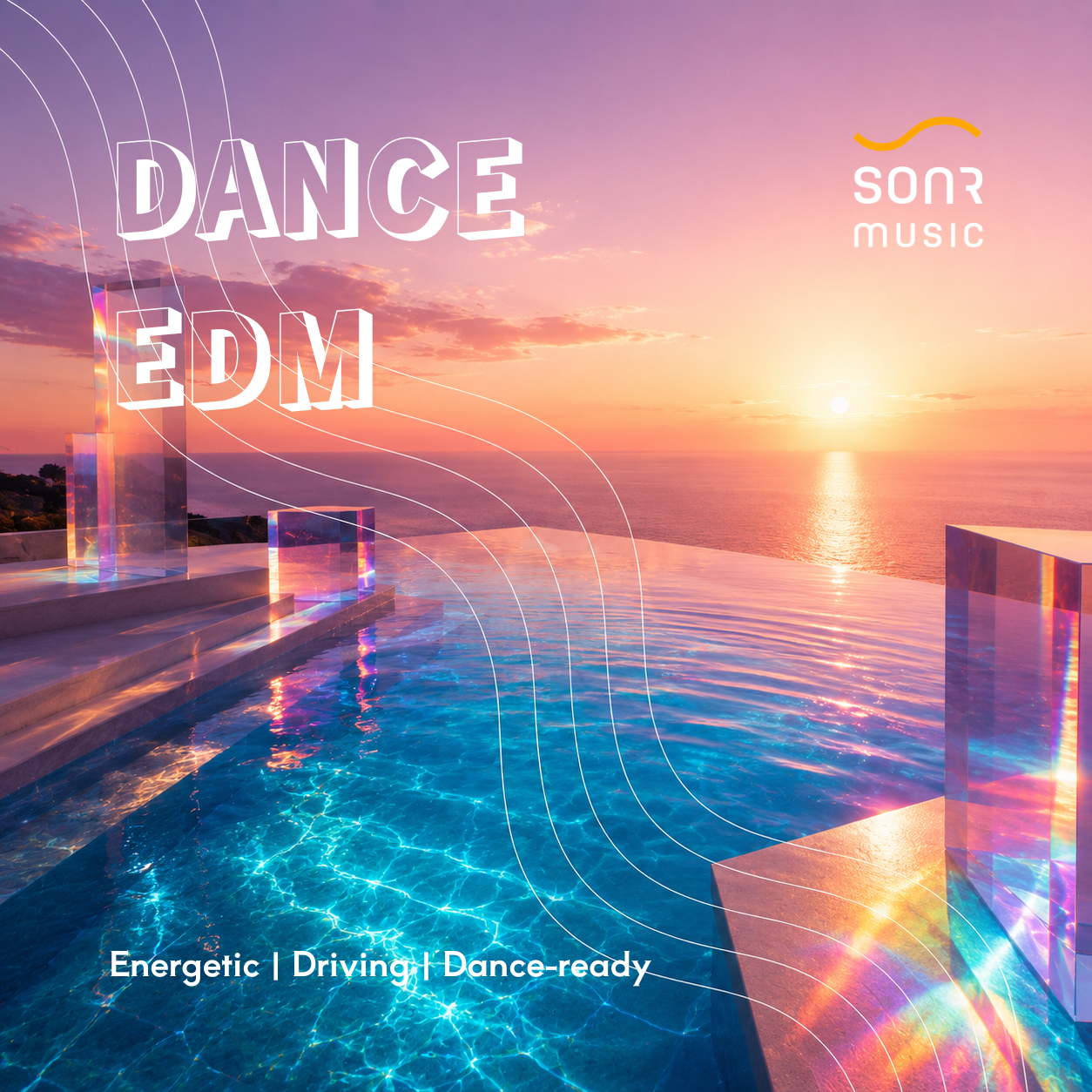 Dance EDM playlist cover